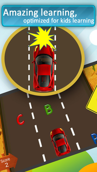 免費下載遊戲APP|Alphabet car game, an educational app for helping kids to learn alphabets app開箱文|APP開箱王