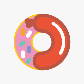 Tic Tac Donut: A free, tasty Tic Tac Toe game LOGO-APP點子