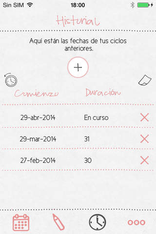 LoveCycles Premium  Menstrual Calendar screenshot 4