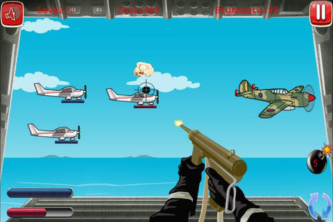 A Storm Raider Attack - Sky Jet Fighter Defense screenshot 4