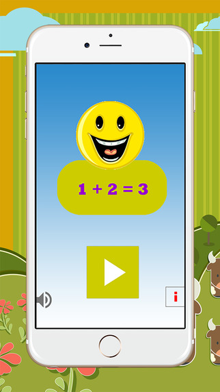 Math game education for fun boys and girls kids