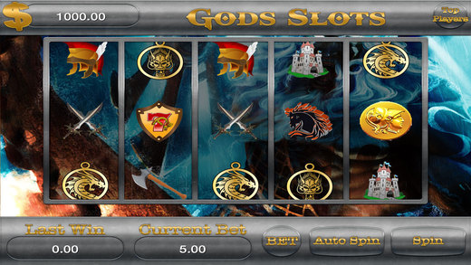 AAA Gods Slots - Olympus Way Gamble Game Free