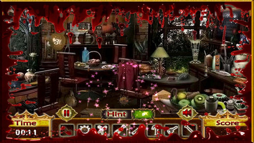 【免費遊戲App】Dark House Hidden Objects-APP點子