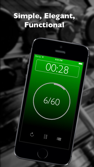 【免費健康App】TuneTime Interval Timer Pro for HIIT, Tabata, 7 Minute Workout, Sports & Crossfit Hour + RunKeeper Integration-APP點子