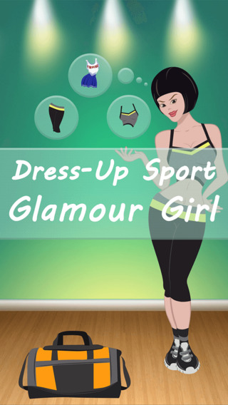 【免費遊戲App】Dress Up Sport Glamour Girl - cool girly fashion dressing game-APP點子