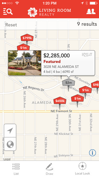 【免費生活App】Real Estate by Living Room Realty - Search Homes for Sale in Portland and North Coast, Oregon-APP點子