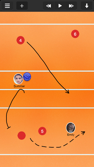 【免費運動App】Volleyball coach's clipboard-APP點子