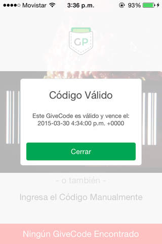 GiveCode Verify screenshot 2