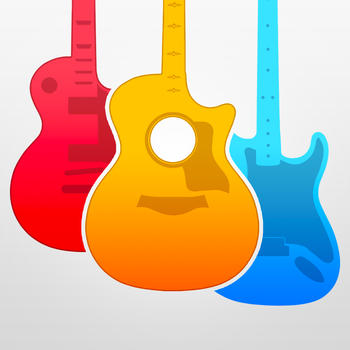 Guitar Elite - play songs and chords on premier steel acoustic, vintage rock electric, and nylon strings classical virtual guitars LOGO-APP點子