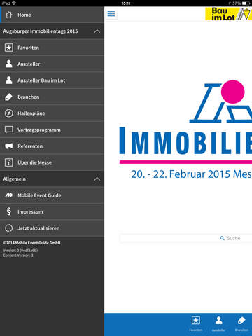 【免費商業App】Augsburger Immobilientage 2015-APP點子