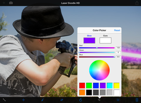 【免費娛樂App】Laser Doodle HD-APP點子