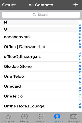 OneTelco VoIP screenshot 4