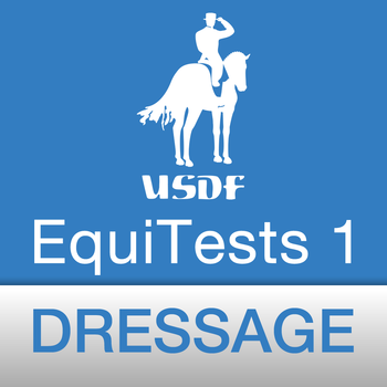 USDF EquiTests 1 - Introductory Tests, Freestyle Tests and Judges Resources LOGO-APP點子