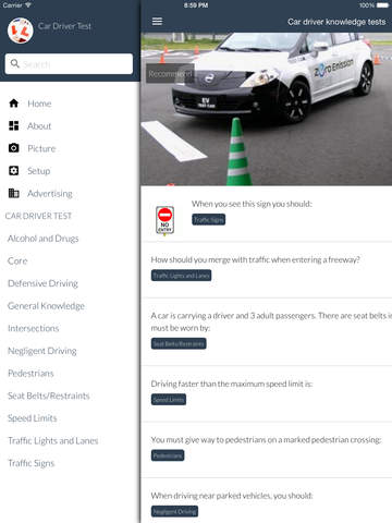 免費下載教育APP|Car driver knowledge tests - Produced to help you get ready to take your driving test app開箱文|APP開箱王