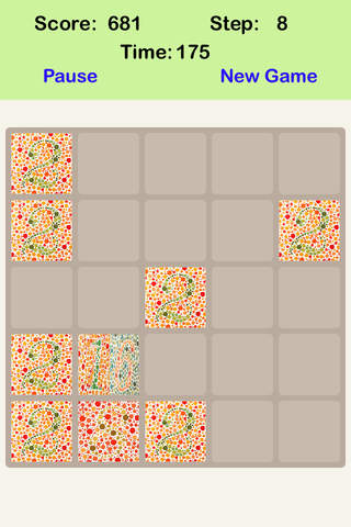 Color Blind² 5X5 - Sliding Number Tiles & Who Can Get Success Within 11 Steps screenshot 2