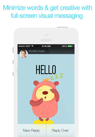 Veeb - Messaging with Art screenshot 3