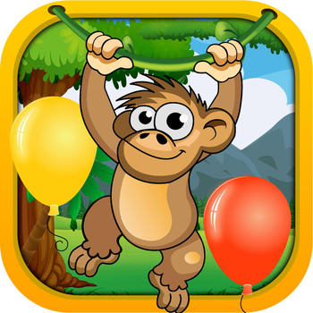 Monkey Balloon Battle - Super Speed Tapping  Mania- Free LOGO-APP點子