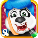 Crazy Panda Hospital – Free surgery and animal doctor game mobile app icon