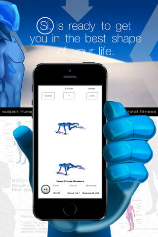 Cyborg Trainer 8: The Fast Home Fitness Workout Solution screenshot 2
