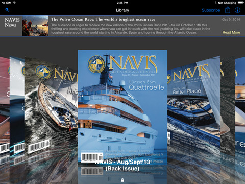 【免費運動App】Navis Luxury Yachts Magazine-APP點子