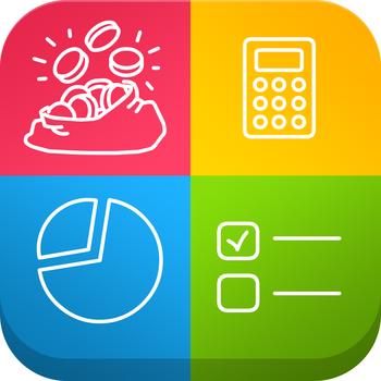 My budget : Personal spendings and revenue manager, currency exchange and notes with reminders LOGO-APP點子