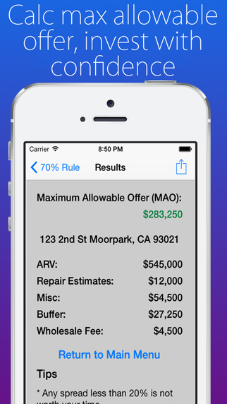 【免費財經App】House Flip Analysis-APP點子