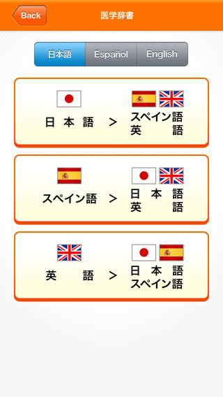 【免費醫療App】Medi Pass Español・Inglés・Japonés　Dictionario de idiomas de medicina for iPhone-APP點子