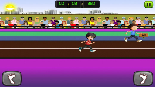 【免費遊戲App】Sports Champ - 100m Finger Run !-APP點子