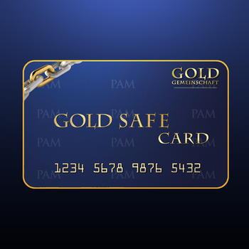 Gold Safe Card LOGO-APP點子