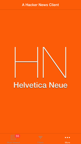 Helvetica Neue: A Native Hacker News Client Built Using the Official Firebase API