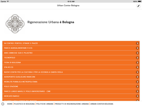 【免費旅遊App】URBAN CENTER BOLOGNA-APP點子
