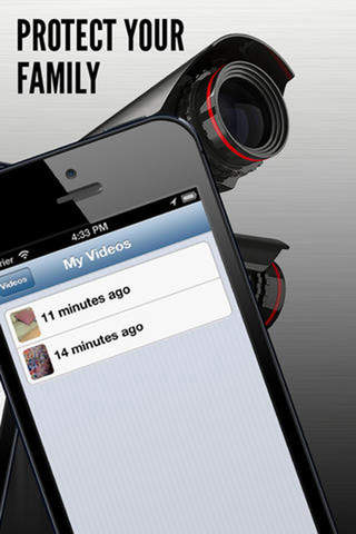 EyeGoes - Personal Security Camera - Instantly Record and Share Emergency Video and Audio screenshot 2