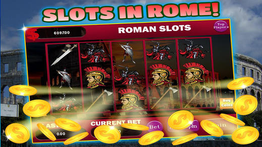 【免費遊戲App】Roman Slots - Ancient Empire Big Win Jackpot Casino Free-APP點子