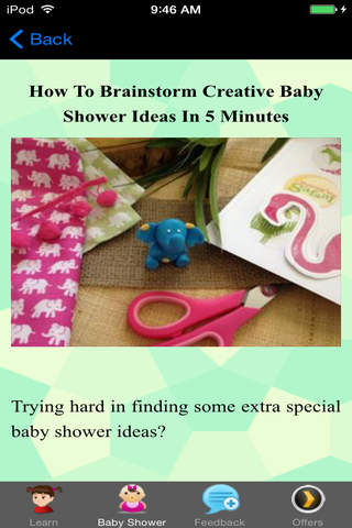 Baby Shower Ideas - First Time Mom screenshot 3