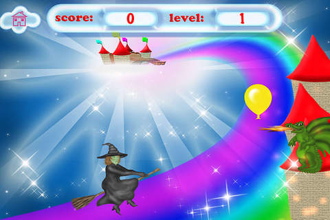 123 Learn Colors Magical Kingdom - Jumping Balloons Learning Experience Colors Game screenshot 3