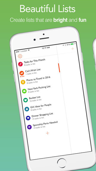 Listify Lite - Easy Shopping Lists Checklists and Tasks