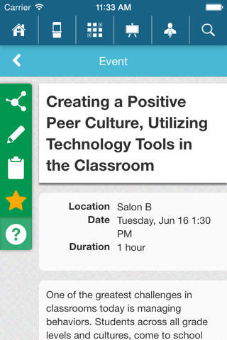 Keystone AEA TIC Technology Integration in Classrooms Conference screenshot 3