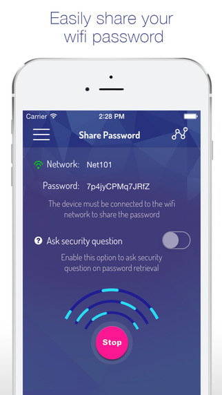 WiFi Share - Helps you easily share your wifi network password