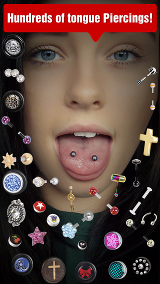 【免費書籍App】Tongue Piercing Booth - The Barbell Tongue Rings & Oral Piercings App-APP點子