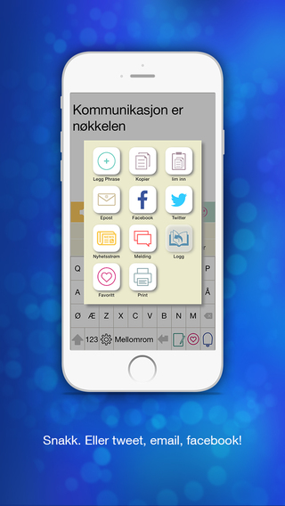 【免費教育App】Predictable Norsk  - tekst basert applikasjon kommunikasjonsapplikasjon-APP點子