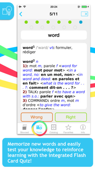 【免費書籍App】French Slovoed Dictionaries for English, Spanish, Italian and German languages-APP點子