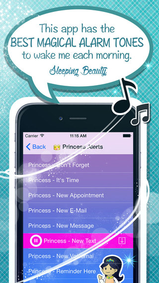 免費下載音樂APP|Princess Ringtones - Magical Tones and Alert Sounds app開箱文|APP開箱王