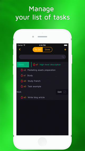 【免費生產應用App】Focus Watch: Pomodoro Timer & Task Manager for work and study-APP點子