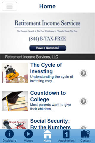 Retirement Income Services screenshot 2