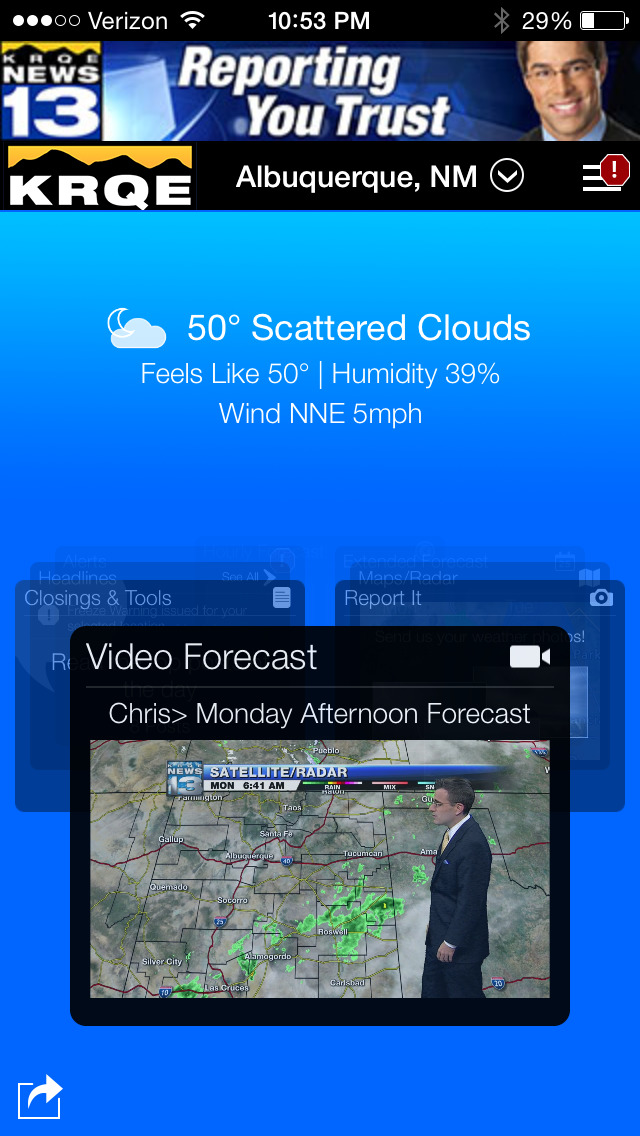 KRQE Weather - Albuquerque Radar & Forecasts
