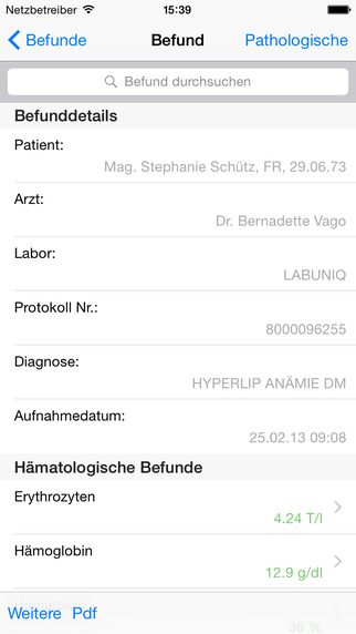 【免費醫療App】Labor Koblenz - Onlinebefunde-APP點子