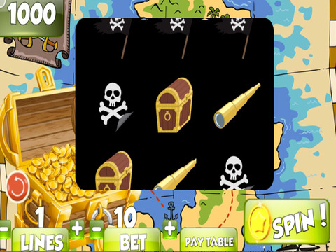 【免費遊戲App】Buried Treasure Casino Slots FREE-APP點子