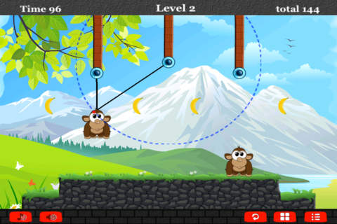 A Monkey Rope Animal Games For Free screenshot 4