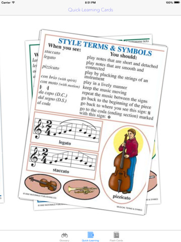 免費下載教育APP|Musical Quick-Learn Term & Flashcard: Image and Video illustrations with interesting facts sheet app開箱文|APP開箱王