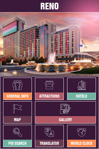 Reno City Offline Travel Guide screenshot 2